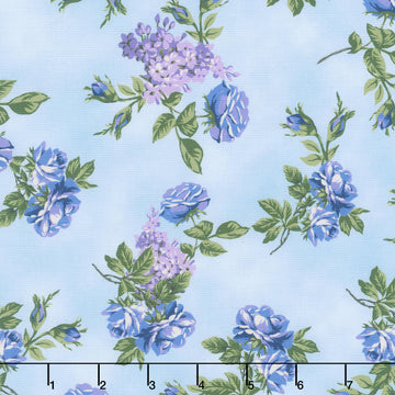 Hydrangea Grace - Hydrangeas Sky Yardage