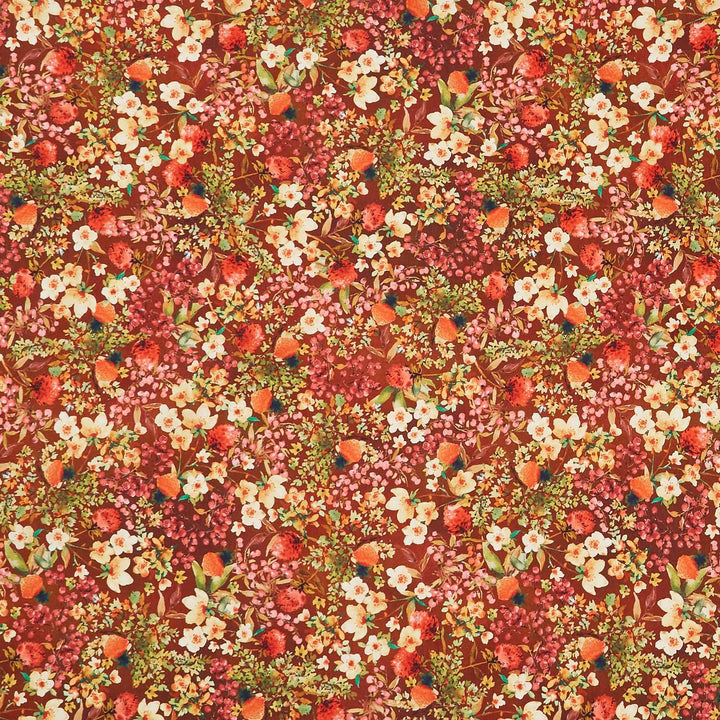 Sunlit Garden - Berries Rust Yardage