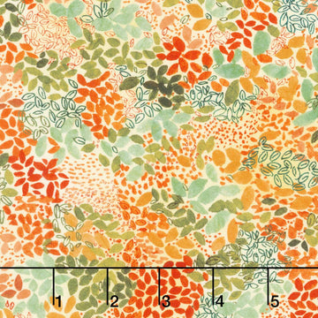 Sunlit Garden - Leaves Yellow Yardage