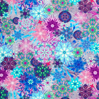 Calixta Wide - Medallions Jewel 108" Wide Backing