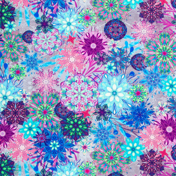 Calixta Wide - Medallions Jewel 108" Wide Backing