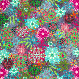 Calixta Wide - Medallions Bouquet 108" Wide Backing