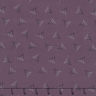 Life on the Ridge - Trees Purple Yardage