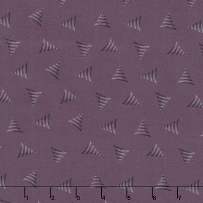 Life on the Ridge - Trees Purple Yardage