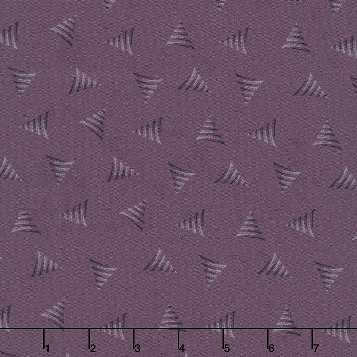 Life on the Ridge - Trees Purple Yardage