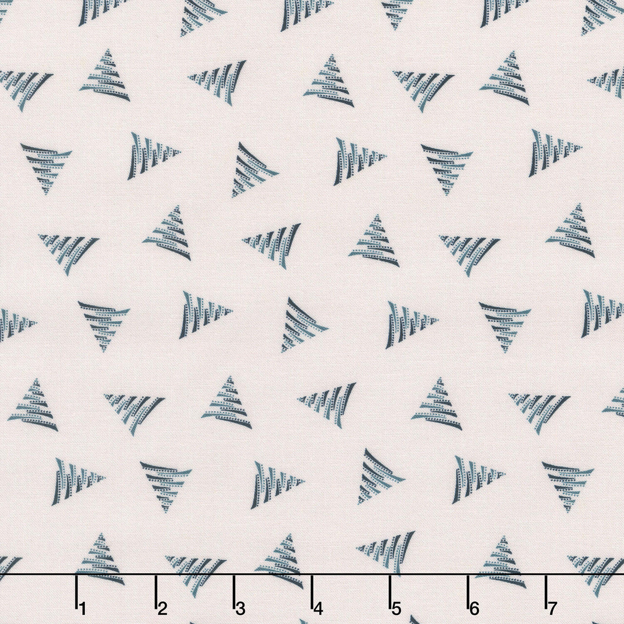 Life on the Ridge - Trees Ivory Yardage