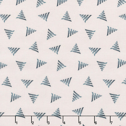 Life on the Ridge - Trees Ivory Yardage