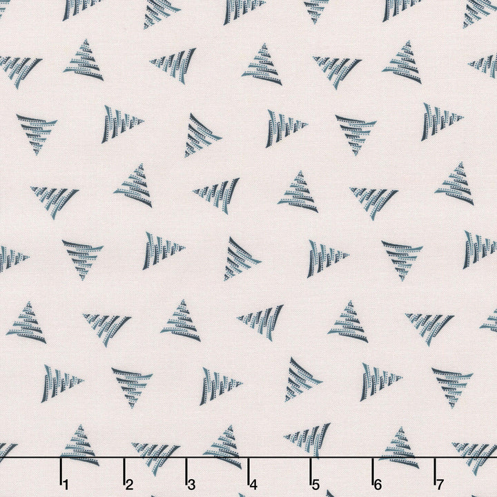 Life on the Ridge - Trees Ivory Yardage