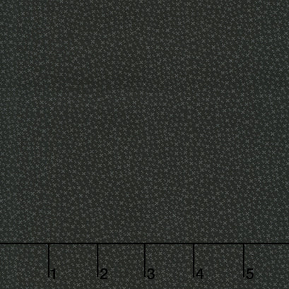 Life on the Ridge - Ditsy Black Yardage