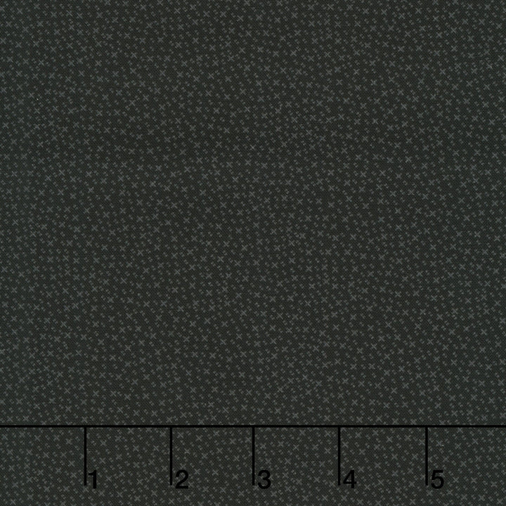 Life on the Ridge - Ditsy Black Yardage