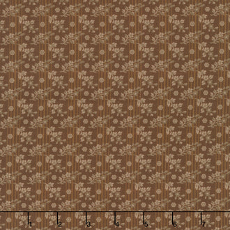 Life on the Ridge - Flowers Brown Yardage