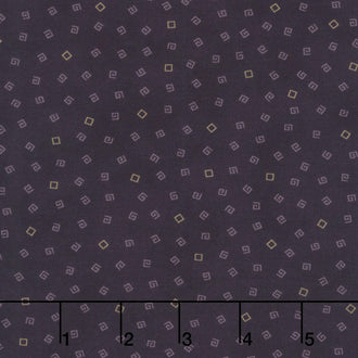 Life on the Ridge - Squares Purple Yardage