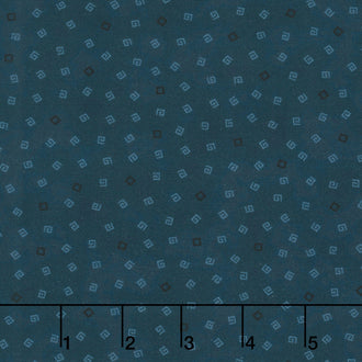 Life on the Ridge - Squares Navy Yardage