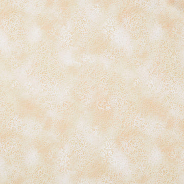 Mixed Metallics - Leaves Cream Metallic Yardage