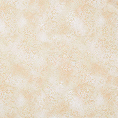 Mixed Metallics - Leaves Cream Metallic Yardage