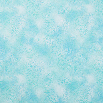 Mixed Metallics - Leaves Sea Glass Metallic Yardage