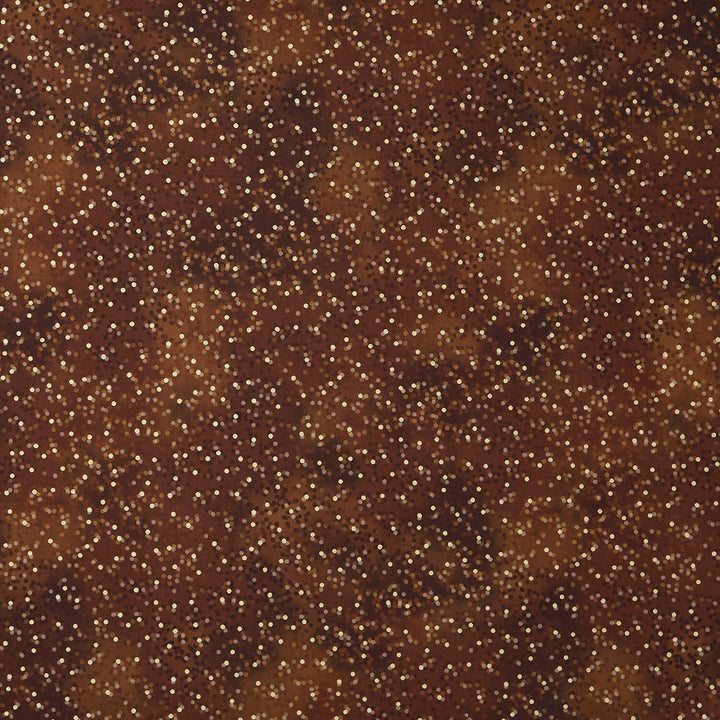 Mixed Metallics - Dots Espresso Metallic Yardage