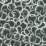 Inkwell - Circles Black Yardage