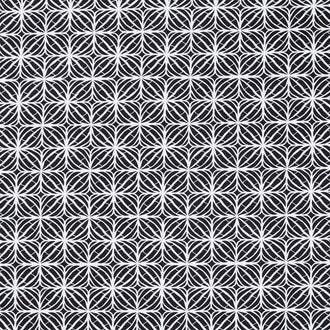 Inkwell - Tiles Black Yardage