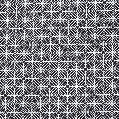 Inkwell - Tiles Black Yardage