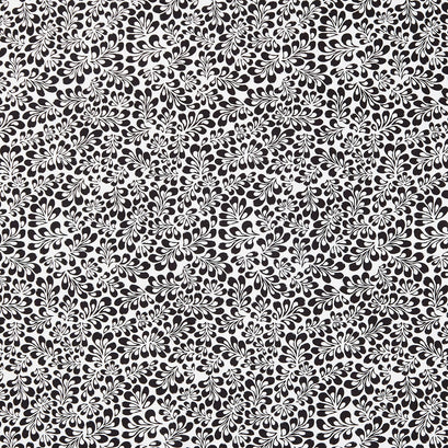Inkwell - Petals White Yardage