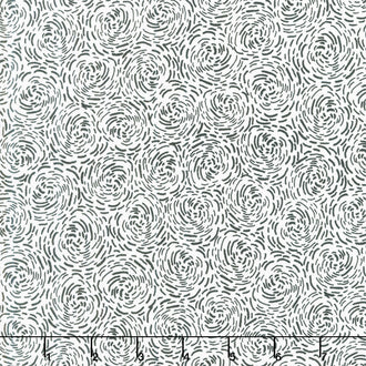 Inkwell - Roses White Yardage