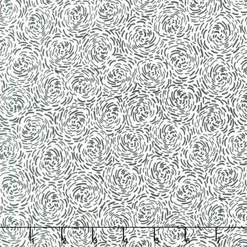 Inkwell - Roses White Yardage