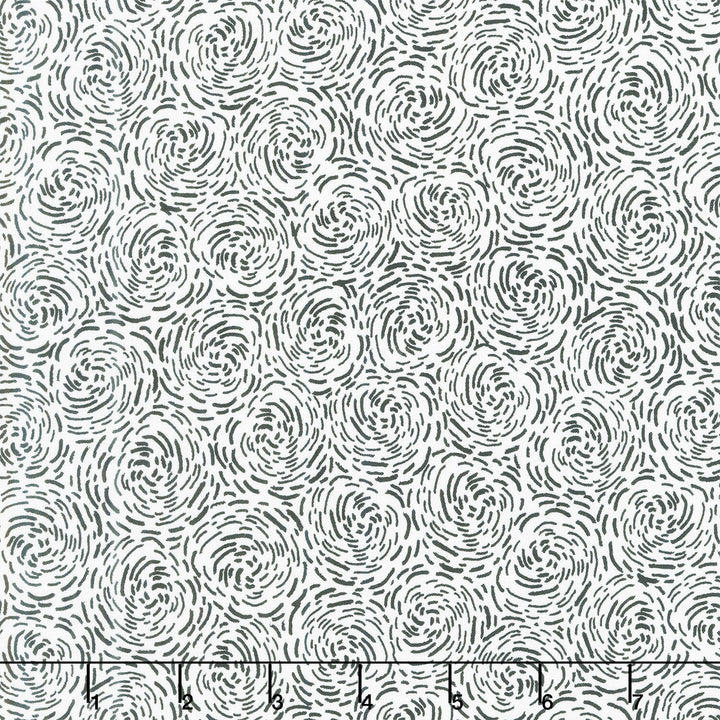 Inkwell - Roses White Yardage