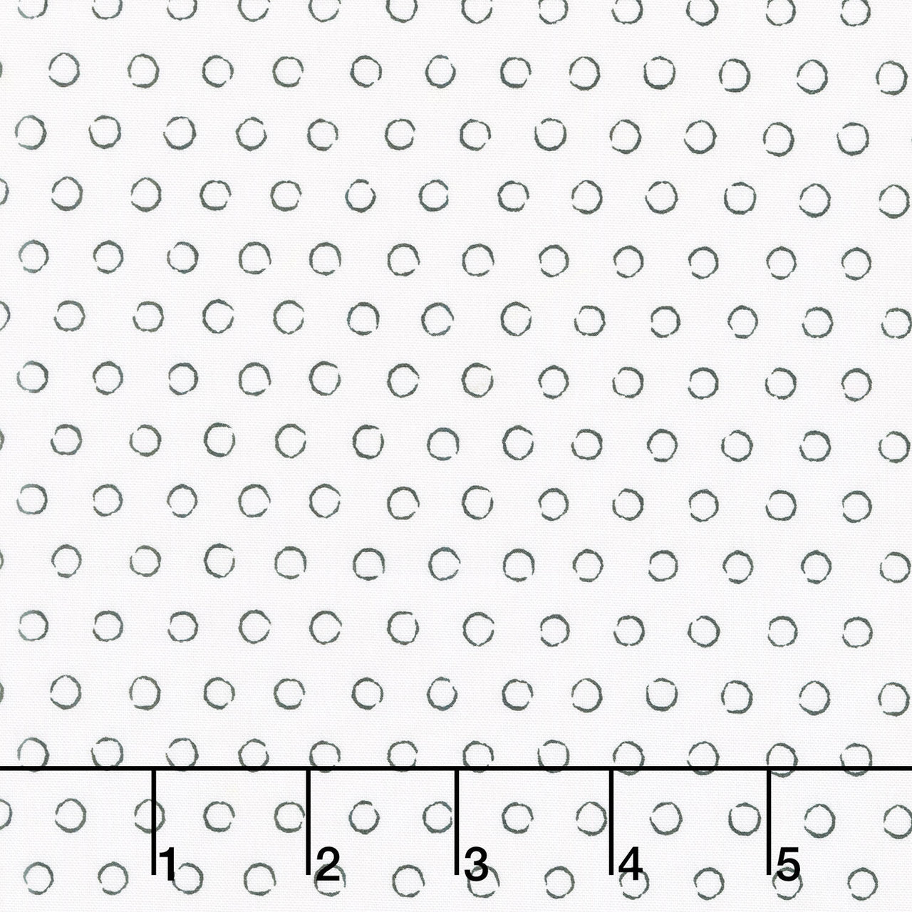 Inkwell - Dots White Yardage