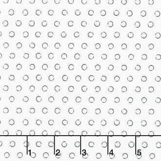 Inkwell - Dots White Yardage