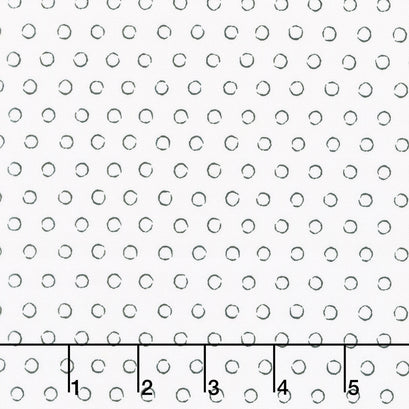 Inkwell - Dots White Yardage