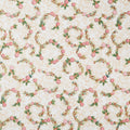 Holiday Flourish Peppermint Twist - Peppermint Candies Vanilla Metallic Yardage
