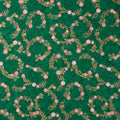 Holiday Flourish Peppermint Twist - Peppermint Candies Pine Metallic Yardage