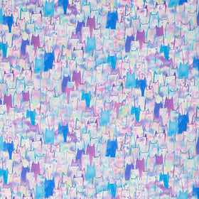 Whisker Wonderland - Packed Cats Hydrangea Yardage