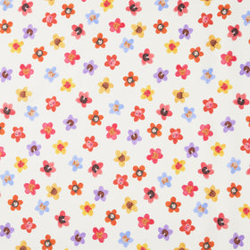 Whisker Wonderland - Flowers Cream Yardage