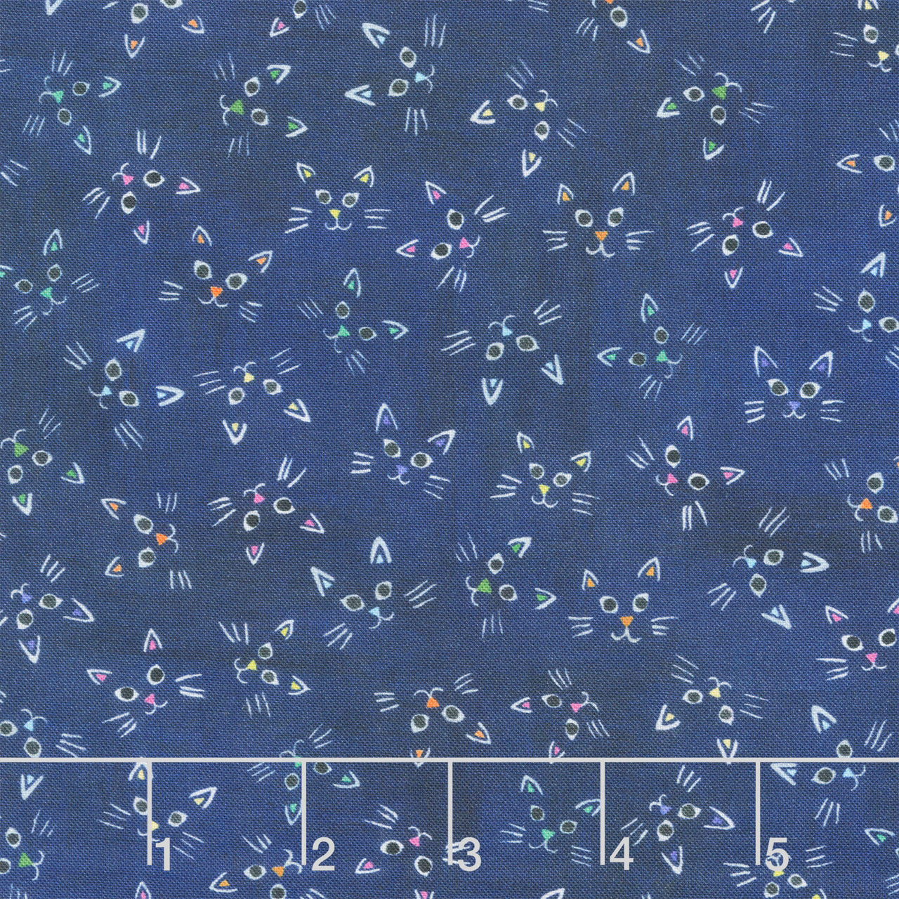 Whisker Wonderland - Cat Faces Night Yardage
