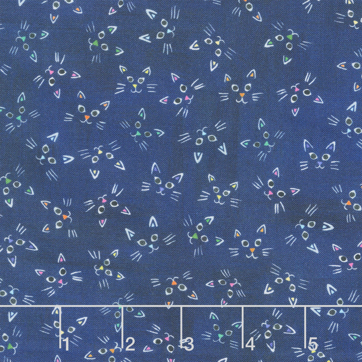 Whisker Wonderland - Cat Faces Night Yardage