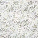 Artisan Batiks - Morning Mist Leaves Sage Yardage