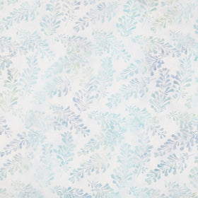 Artisan Batiks - Morning Mist Leaves Glacier Yardage