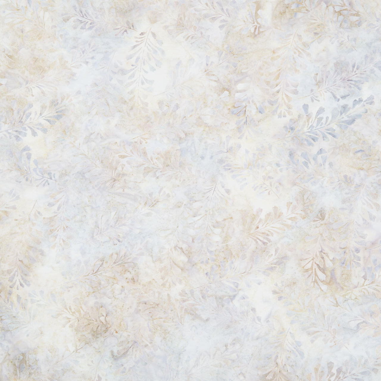 Artisan Batiks - Morning Mist Leaves Shell Yardage