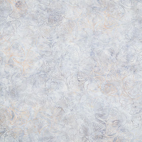 Artisan Batiks - Morning Mist Leaves Slate Yardage