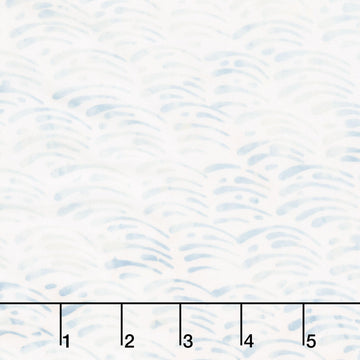 Artisan Batiks - Morning Mist Waves Cloud Yardage