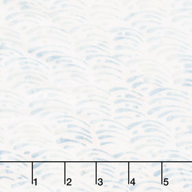 Artisan Batiks - Morning Mist Waves Cloud Yardage