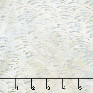 Artisan Batiks - Morning Mist Waves Mist Yardage