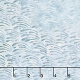 Artisan Batiks - Morning Mist Waves Rain Yardage