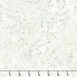 Artisan Batiks - Morning Mist Swirly Leaves Fresh Dew Yardage