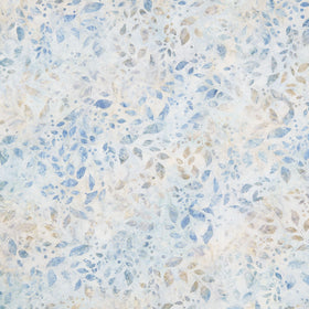 Artisan Batiks - Morning Mist Scattered Leaves Breeze Yardage