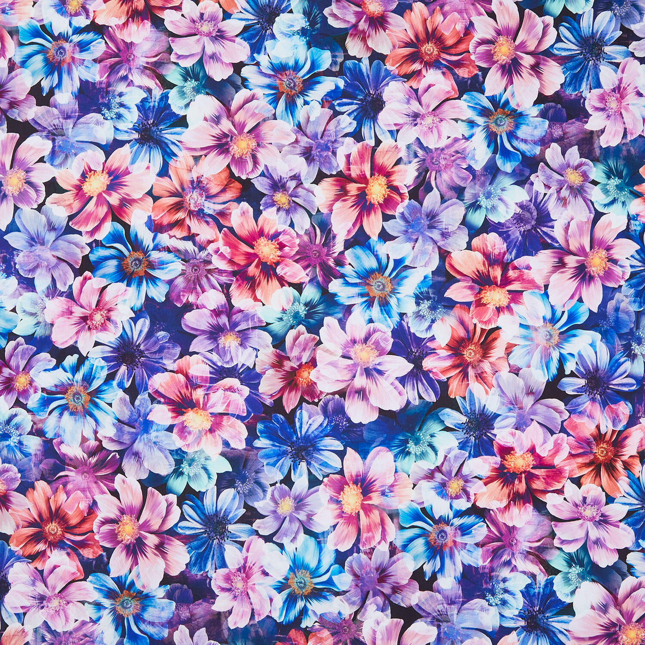 Meadow Mystique - Large Florals Blossom Yardage