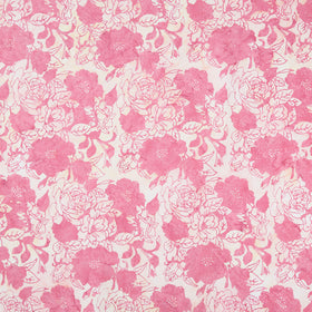 Artisan Batiks - Sweet Blossoms Large Flowers Pink Yardage