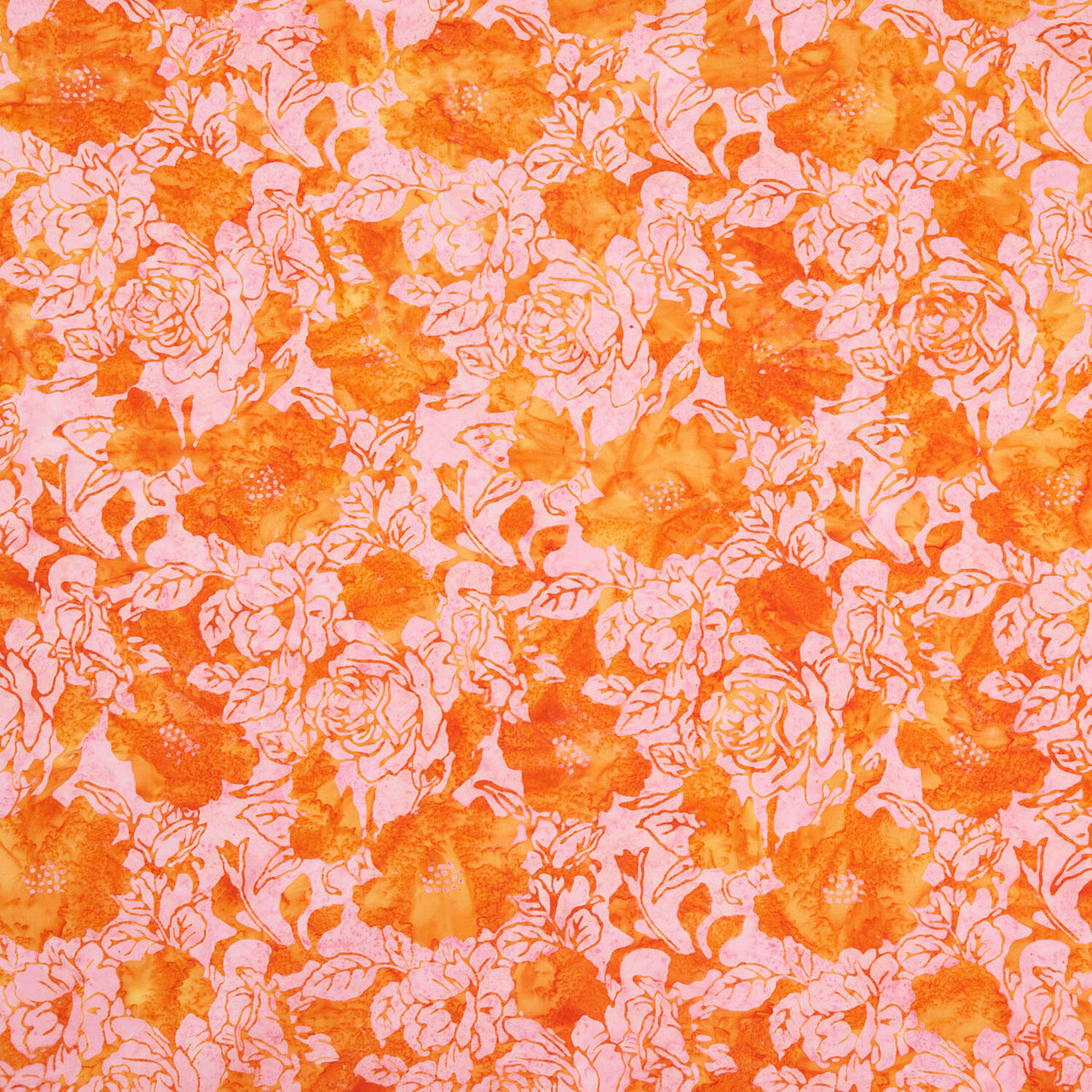 Artisan Batiks - Sweet Blossoms Large Flowers Petal Yardage